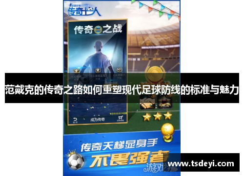 范戴克的传奇之路如何重塑现代足球防线的标准与魅力